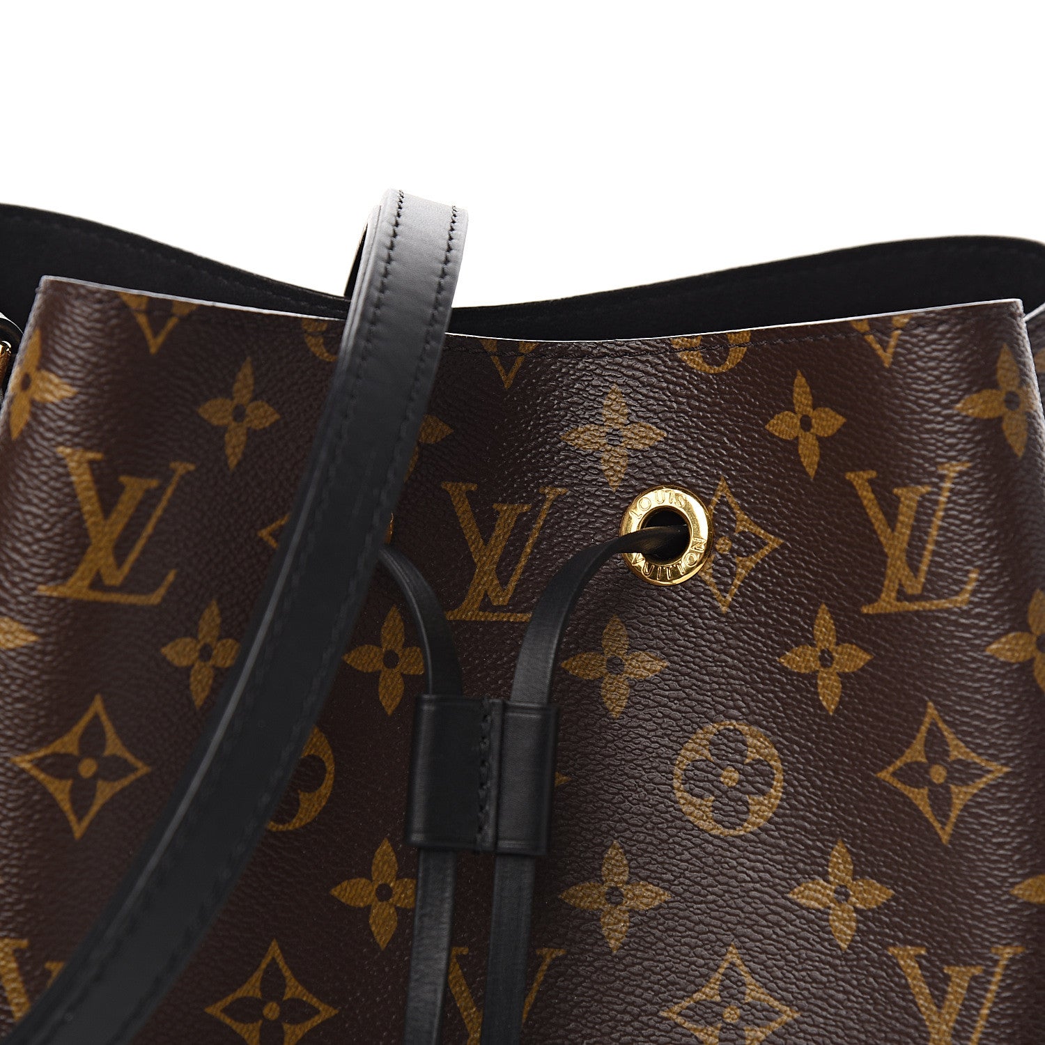 Louis Vuitton Monogram Neonoe MM Black 8 of 8