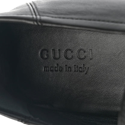 Gucci Lambskin Mens Brixton Horsebit Loafers 11.5 Black 8 of 11