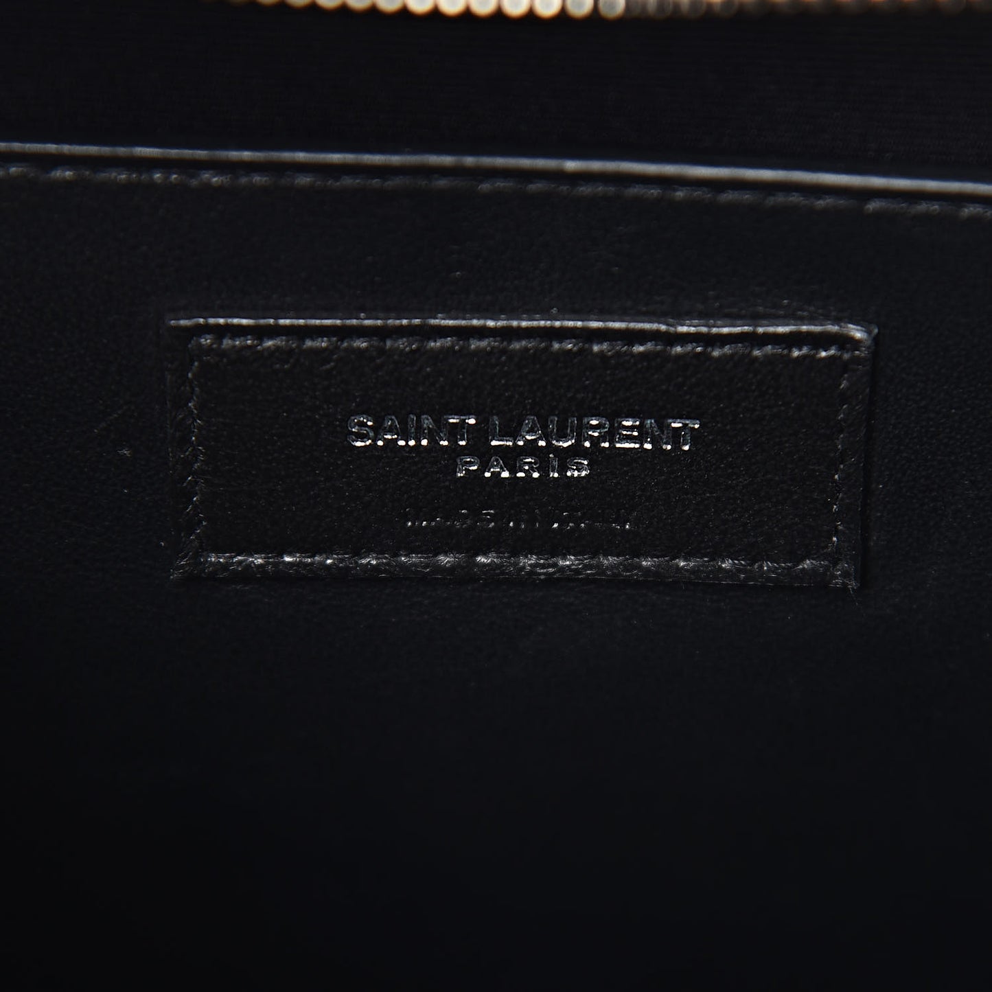 Croc Calfskin Embossed Medium Uptown Tote Asphalt