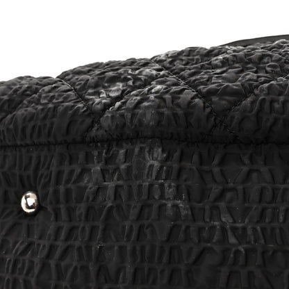 Chanel Nylon Quilted CC Logo Tote Black 17 of 17