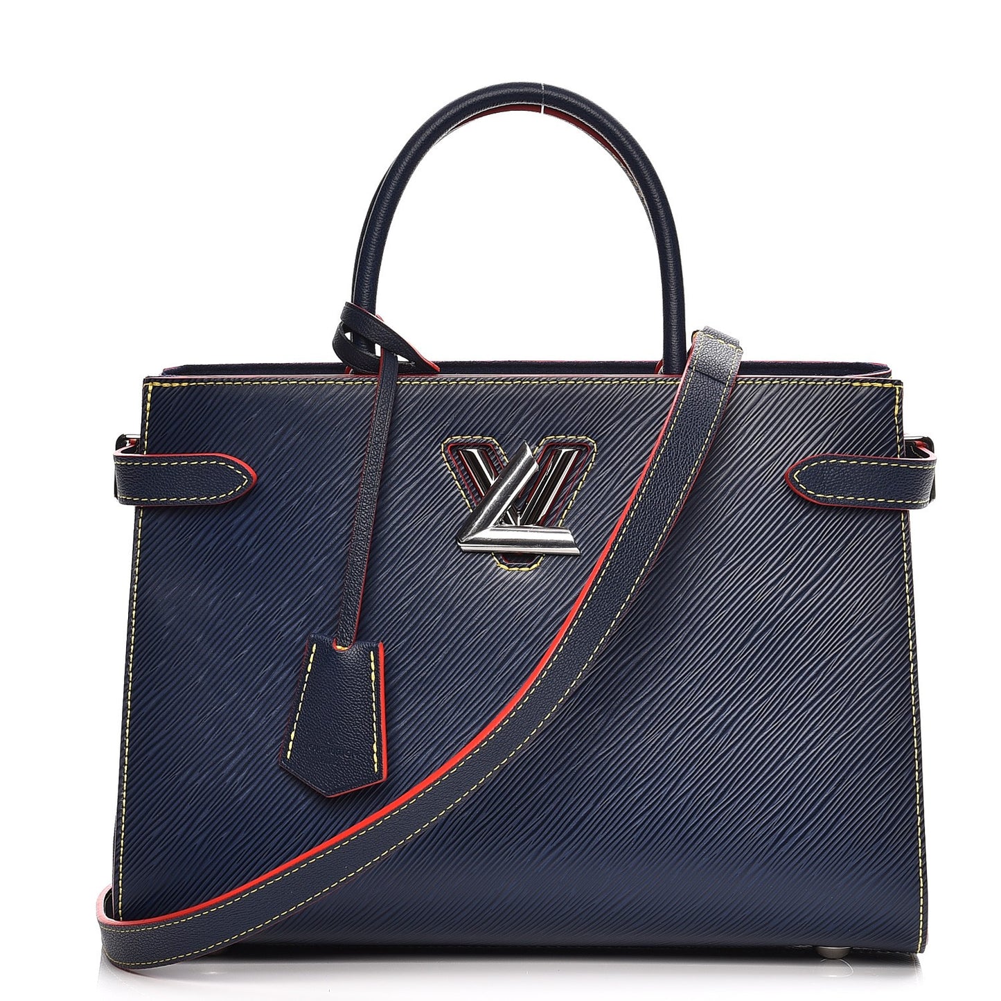 Epi Twist Tote Indigo
