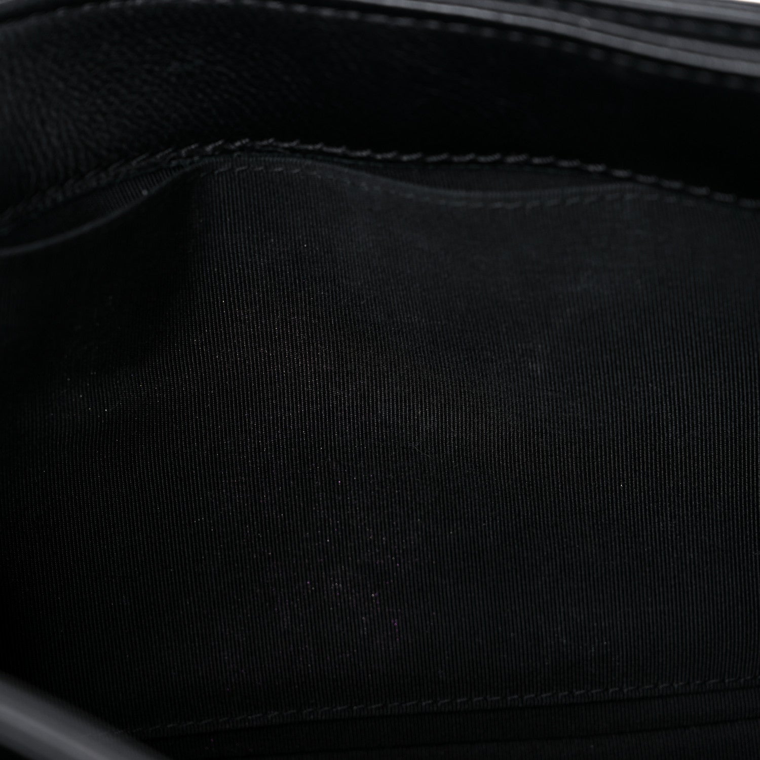Chanel Calfskin New Medium Boy Reverso Flap Black 12 of 15