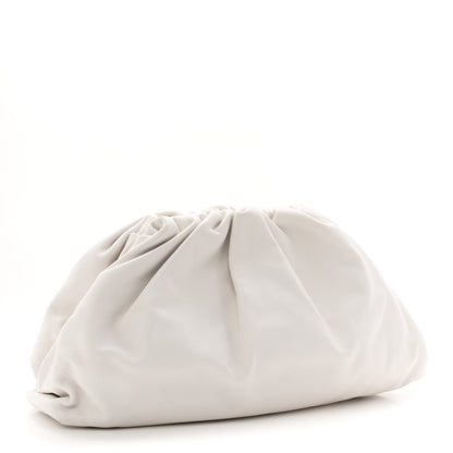 Bottega Veneta Smooth Butter Calf The Pouch Oversized Clutch Chalk 3 of 10