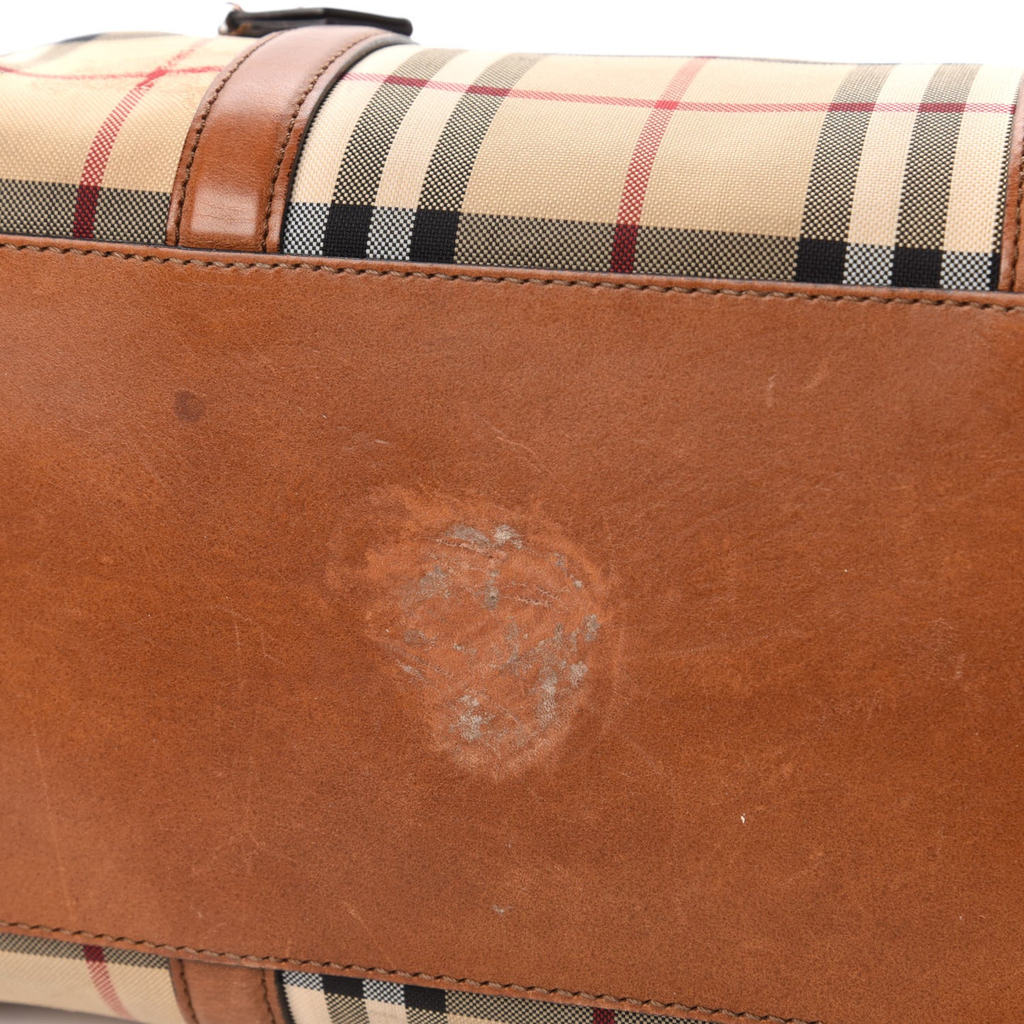 Horseferry Check Medium Alchester Satchel Tan