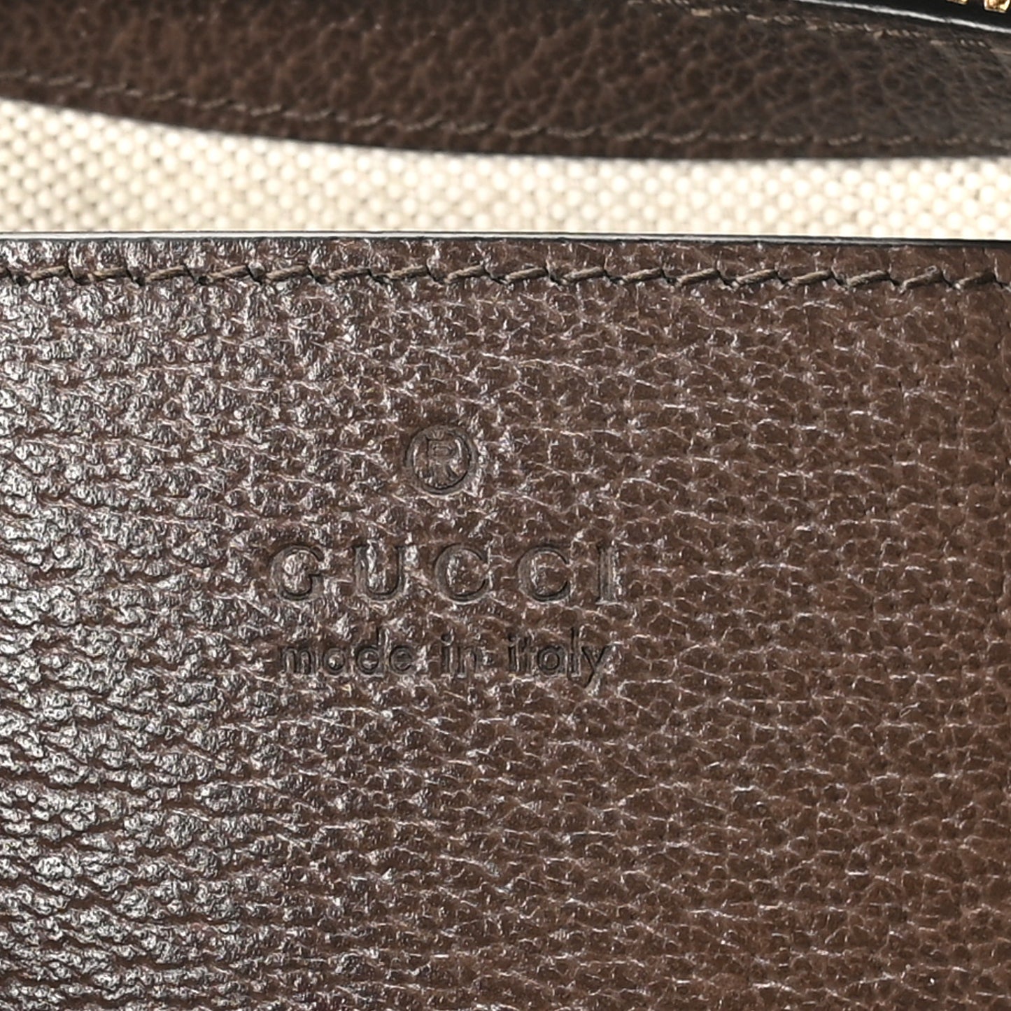 GG Supreme Monogram Textured Dollar Calfskin Small Ophidia Hobo Beige Ebony New Acero