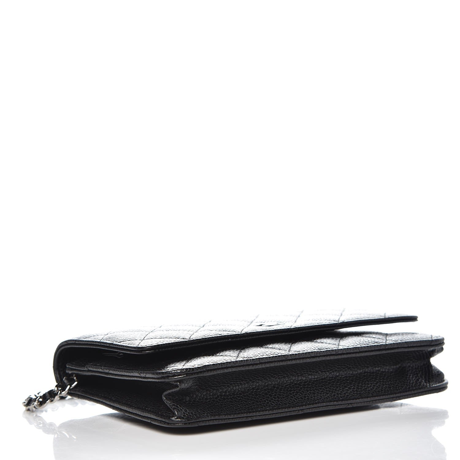 Chanel Caviar Quilted Wallet On Chain WOC Black 4 of 9