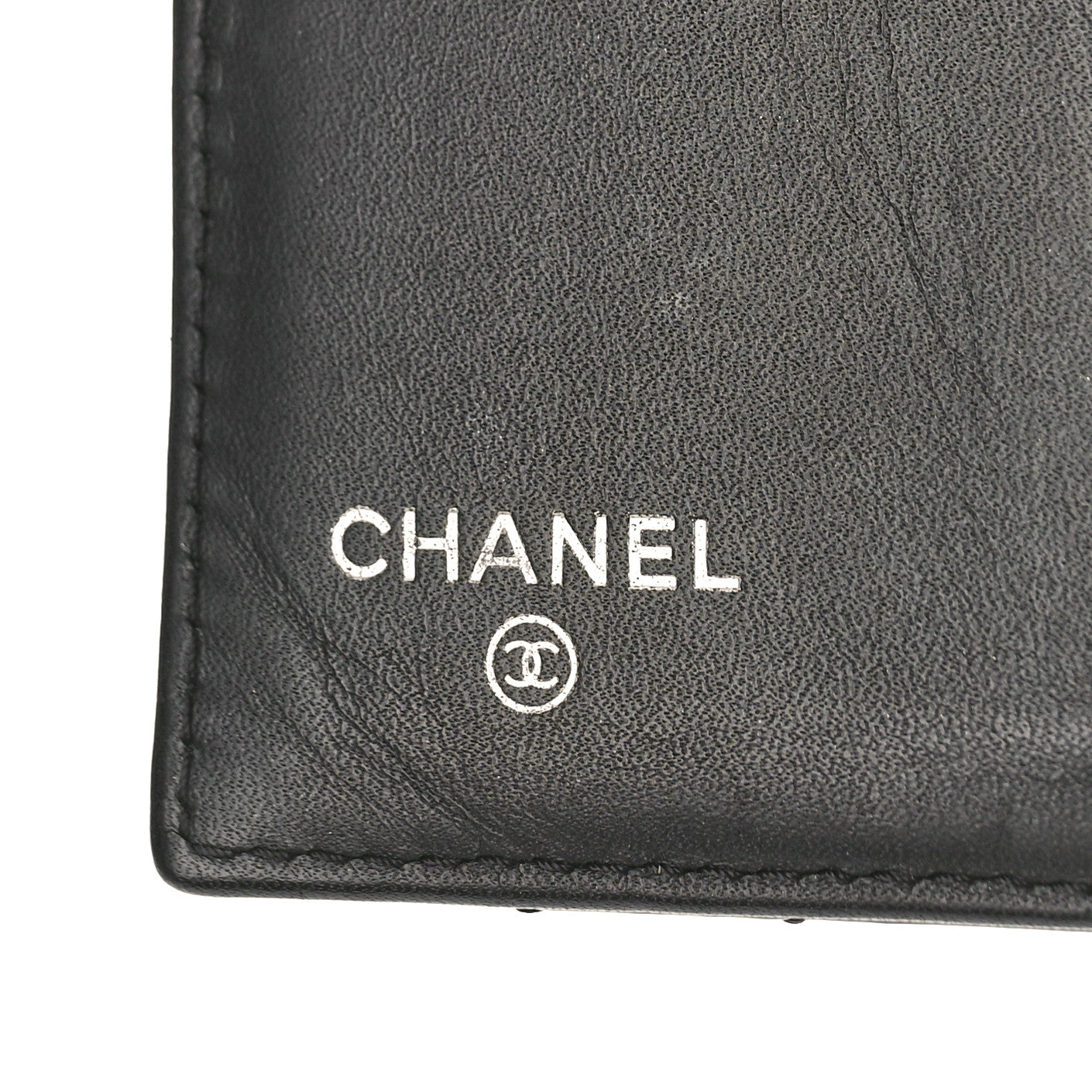 Chanel Patent Quilted Compact French Flap Wallet Black 6 of 10
