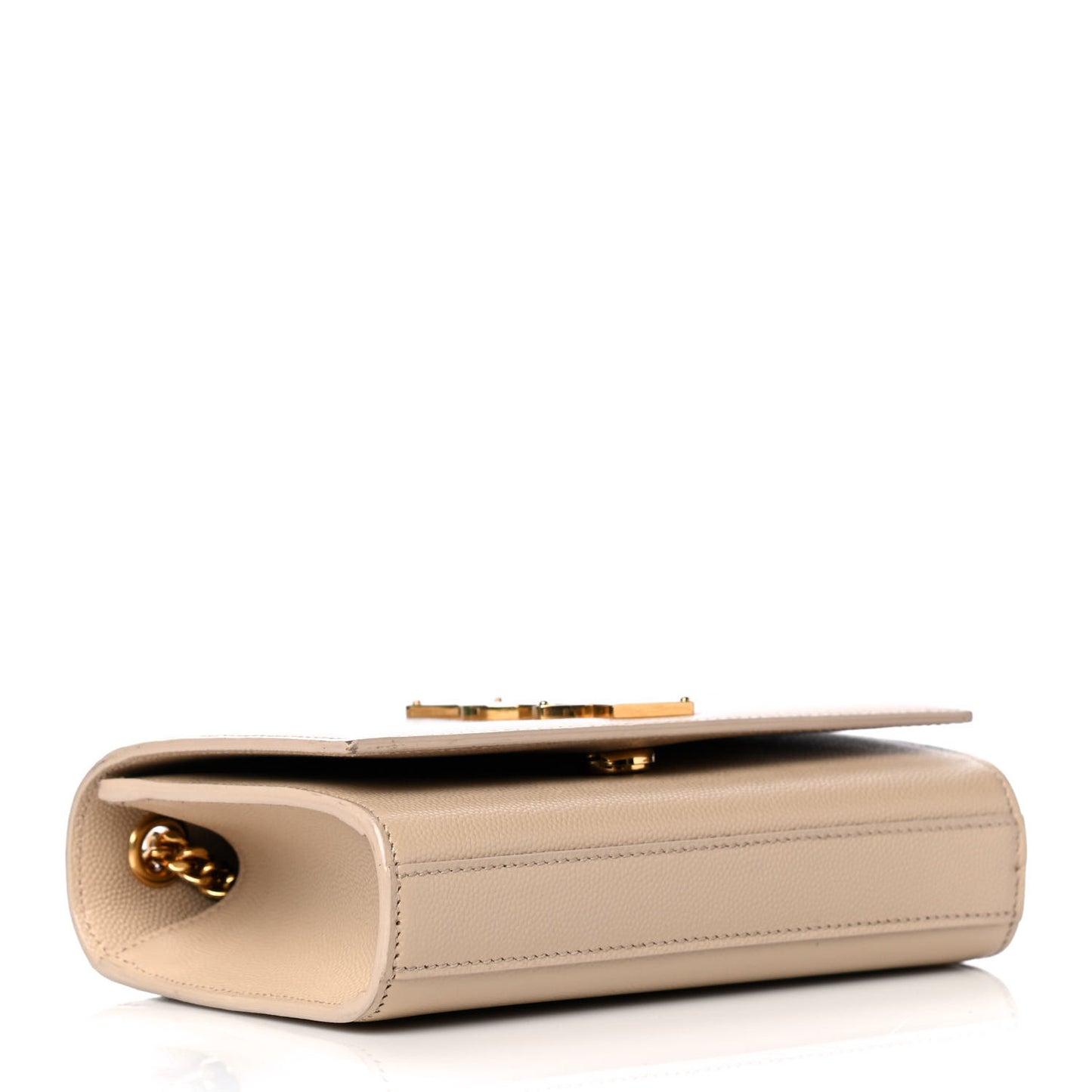 Grain De Poudre Small Monogram Kate Satchel Beige