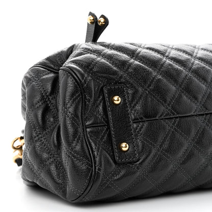 Marc Jacobs Calfskin Quilted Stam Black 11 of 15