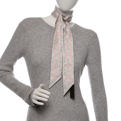 Louis Vuitton Silk Monogram Flower Ink BB Bandeau Light Pink 2 of 5