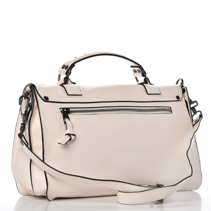 Proenza Schouler Buffalo Stud Medium PS1 Satchel White 4 of 14