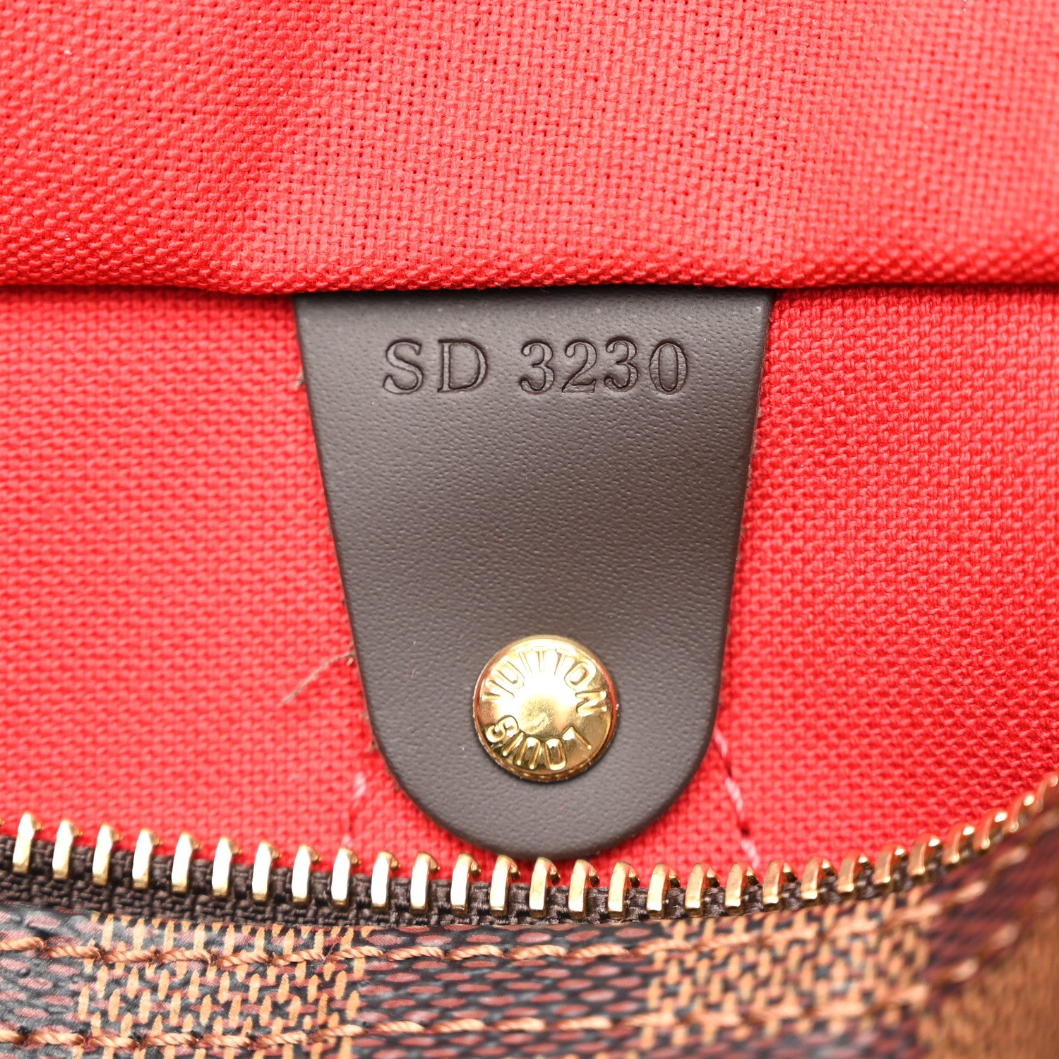 Louis Vuitton Damier Ebene Speedy 25 7 of 10