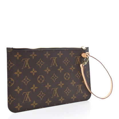 Louis Vuitton Monogram Neverfull MM GM Pochette 3 of 7