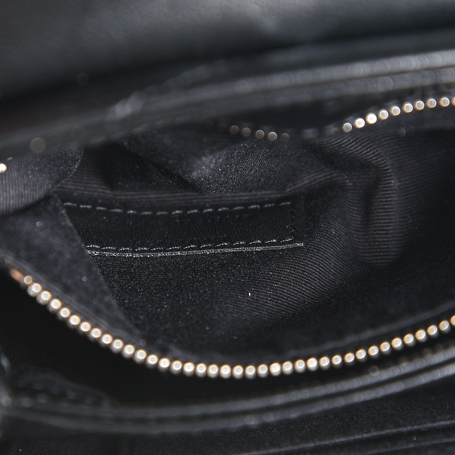 Saint Laurent Calfskin Y Quilted Monogram Toy Loulou Crossbody Bag Black 8 of 8