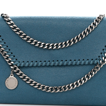 Stella McCartney Shaggy Deer Falabella Mini Crossbody Bag Blue 7 of 9