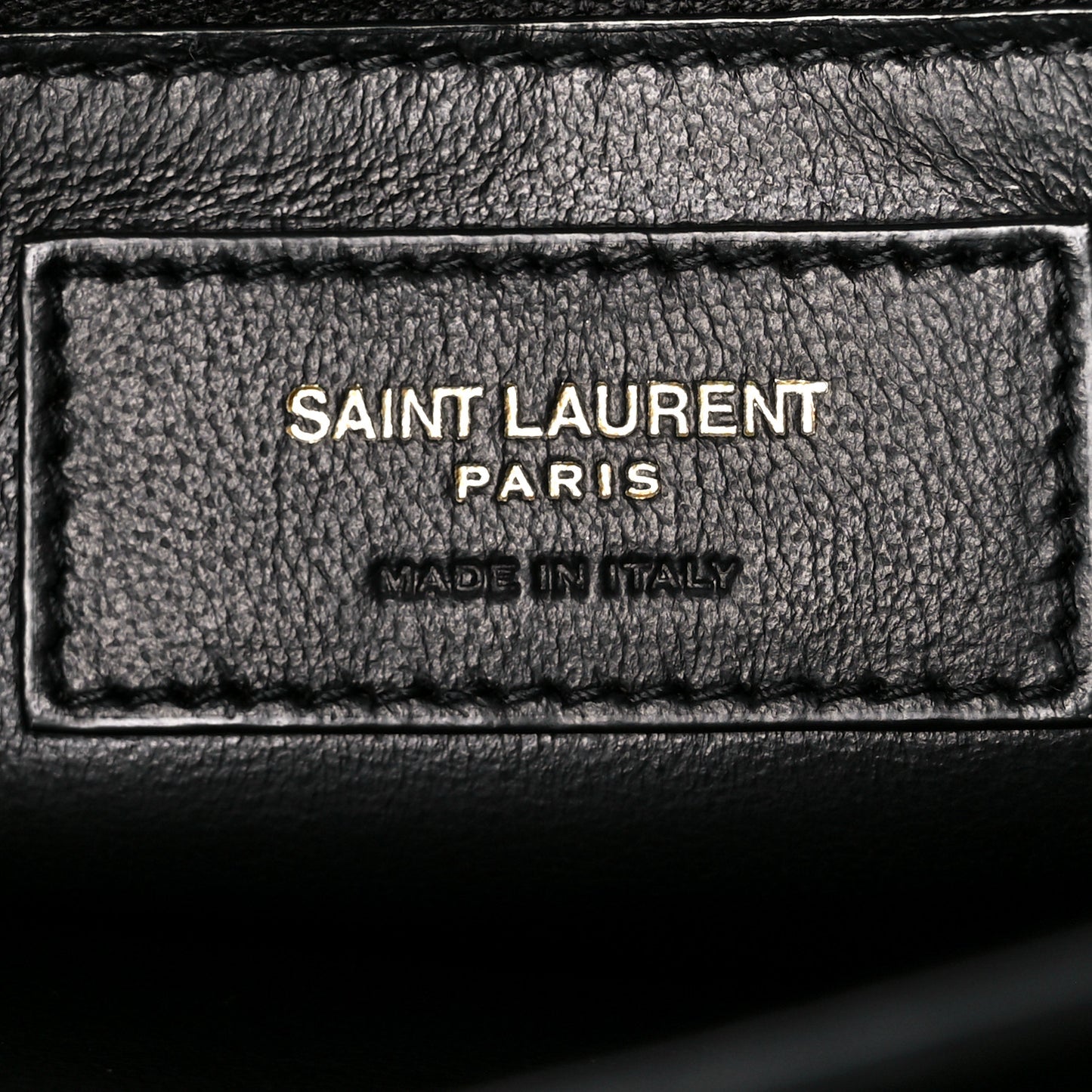 Lambskin Quilted Mini Gaby Satchel Black