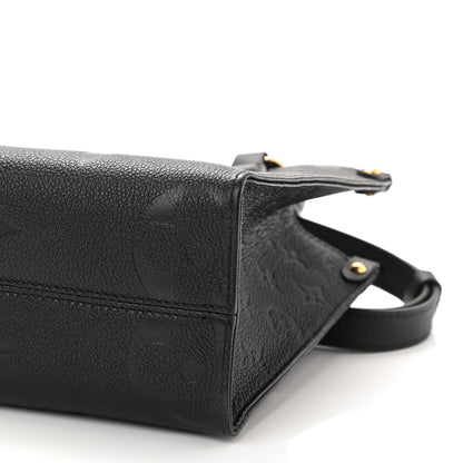 Louis Vuitton Empreinte Monogram Giant Onthego PM Black 9 of 10