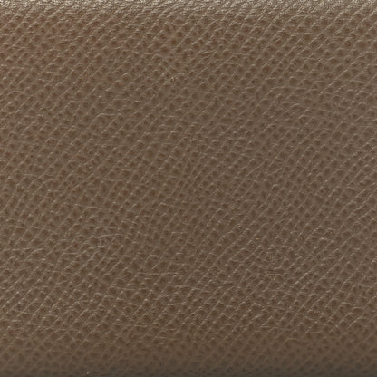 Hermes Epsom Calvi Card Case Etoupe 10 of 11