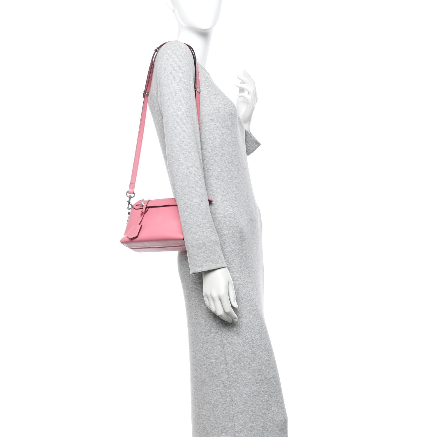 Fendi Vitello Dolce Mini By The Way Boston Bag Pink 2 of 10