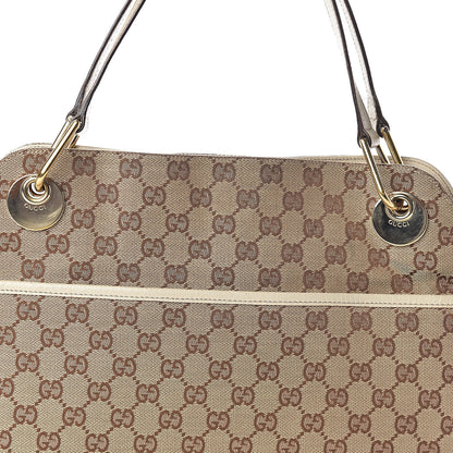 Gucci Monogram Medium Eclipse Shoulder Bag Off White 7 of 9