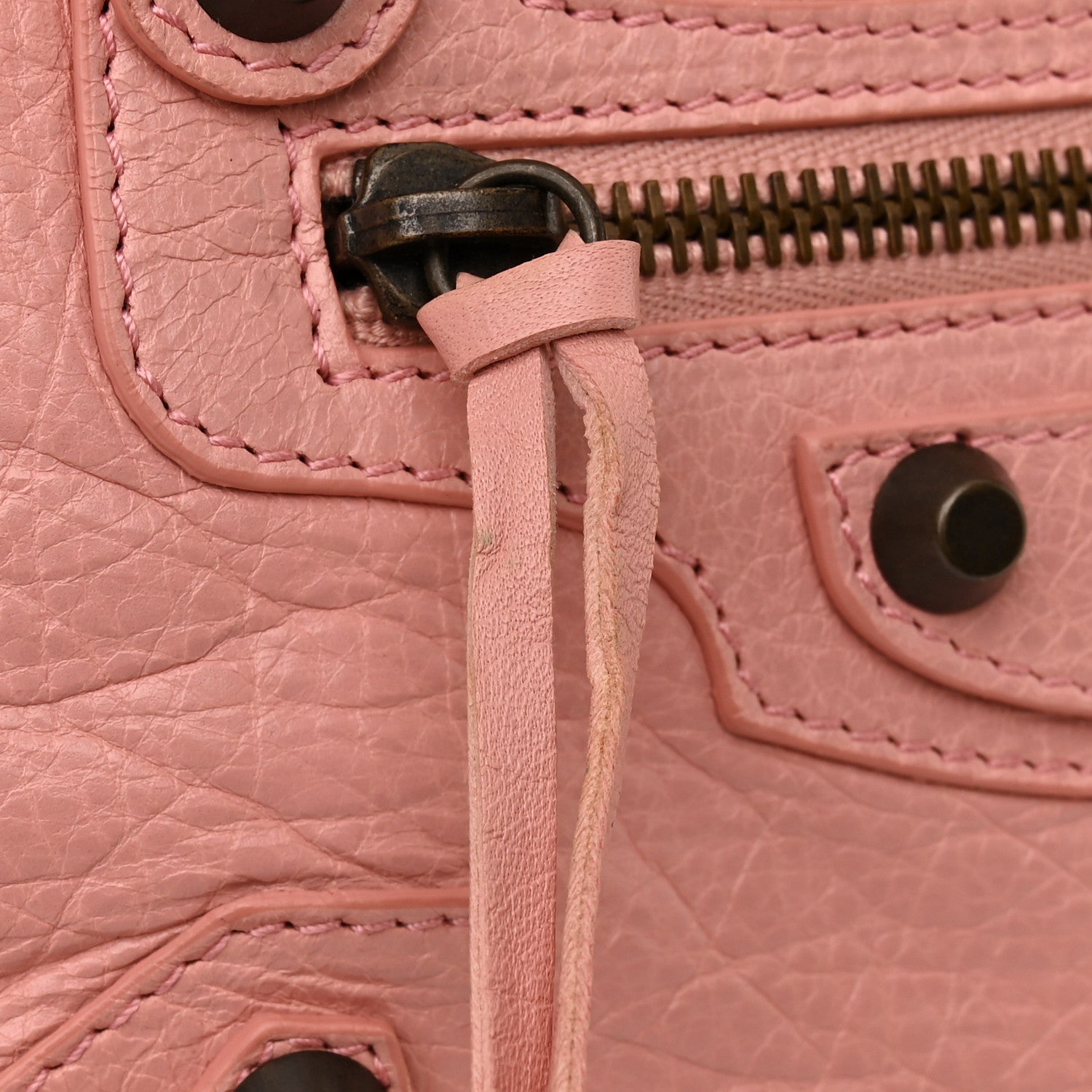 Balenciaga Agneau Classic Hardware Mini City Rose Peche 13 of 22