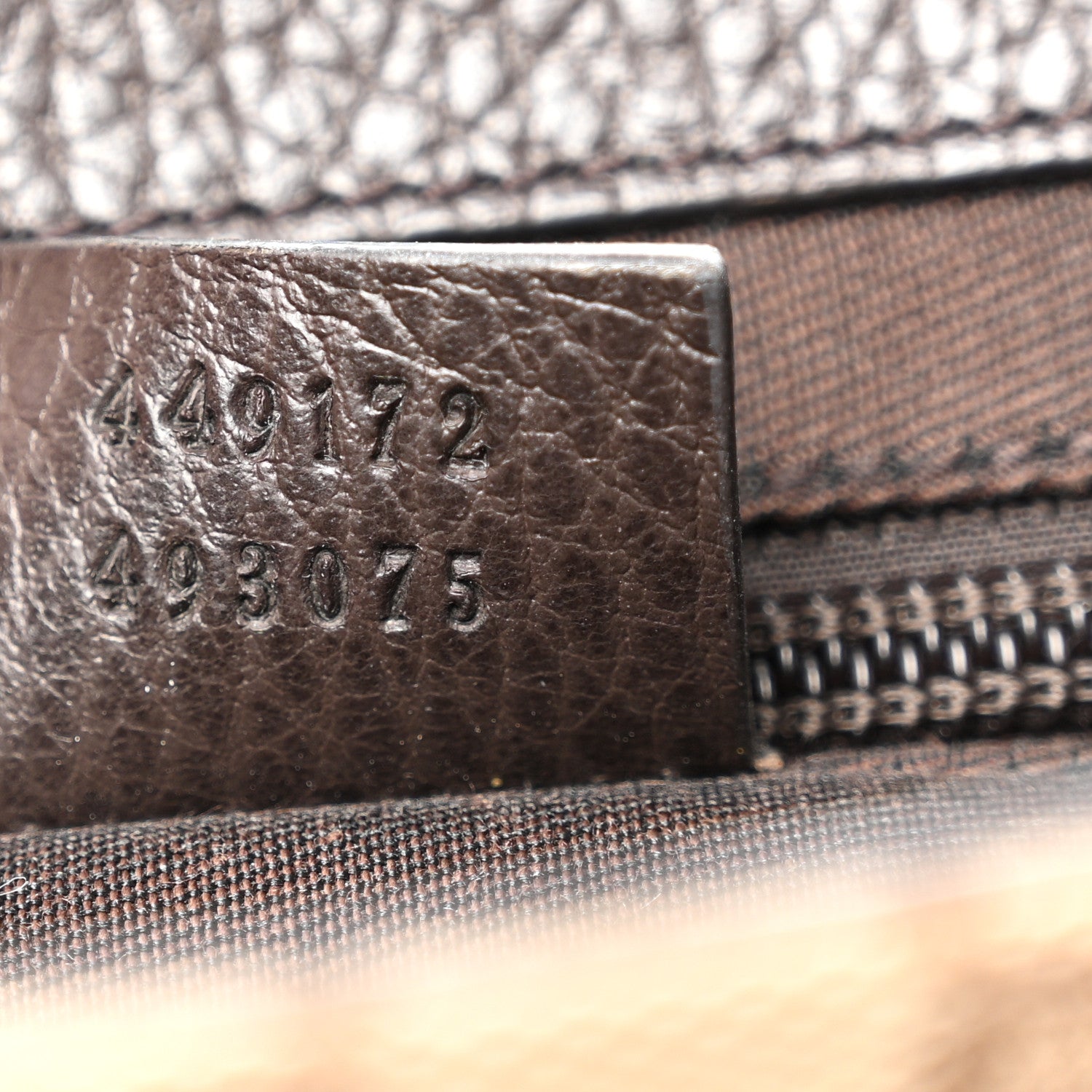 Gucci Monogram Flap Messenger Bag Beige Dark Brown 7 of 11