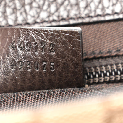 Gucci Monogram Flap Messenger Bag Beige Dark Brown 7 of 11