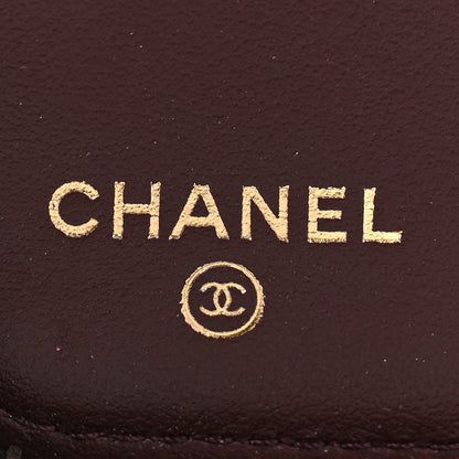 Chanel Caviar Quilted Zip Around Notebook Agenda Cover Black 6 of 6