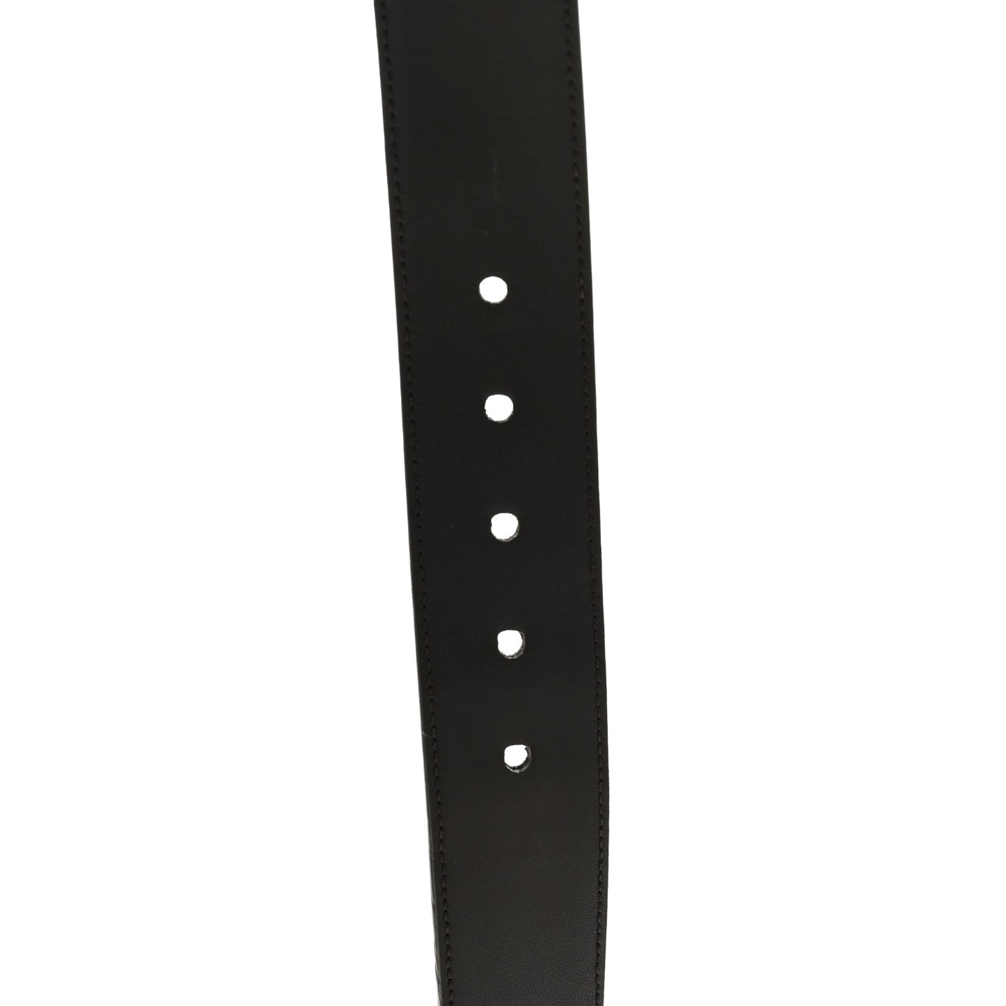 Monogram Dollar Calfskin 40mm Belt 105 42 Beige Ebony Testa Di Moro