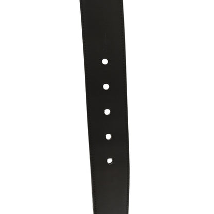 Gucci Monogram Dollar Calfskin 40mm Belt 105 42 Beige Ebony Testa Di Moro 5 of 5