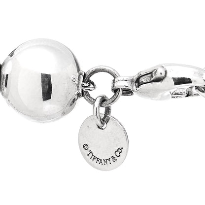 Tiffany Sterling Silver 10mm HardWear Ball Necklace 4 of 5