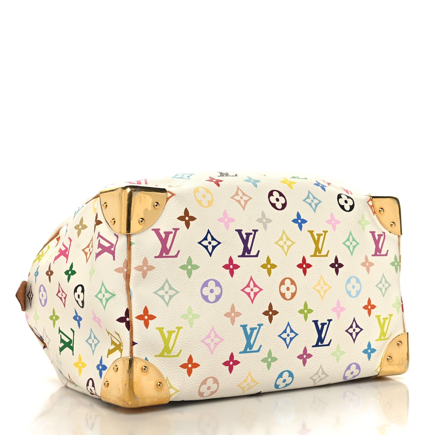Louis Vuitton Monogram Multicolor Speedy 30 White 4 of 12