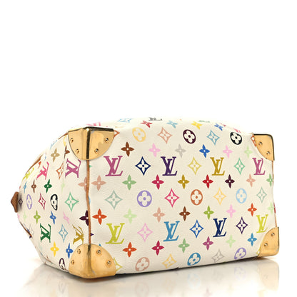 Louis Vuitton Monogram Multicolor Speedy 30 White 4 of 12