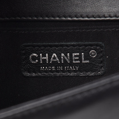 Chanel Calfskin Quilted Small Boy Flap Black 6 of 10