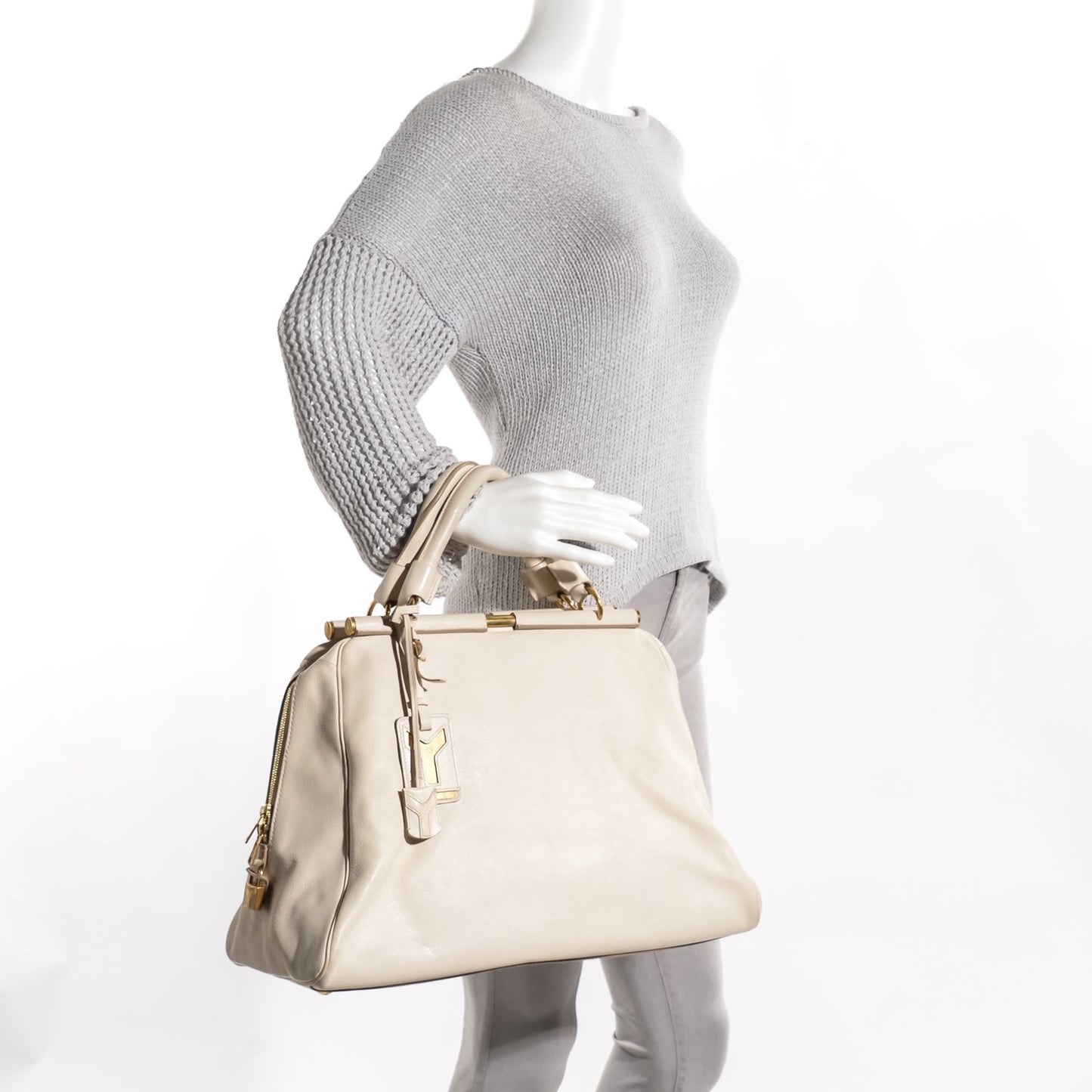 Calfskin Large Majorelle White