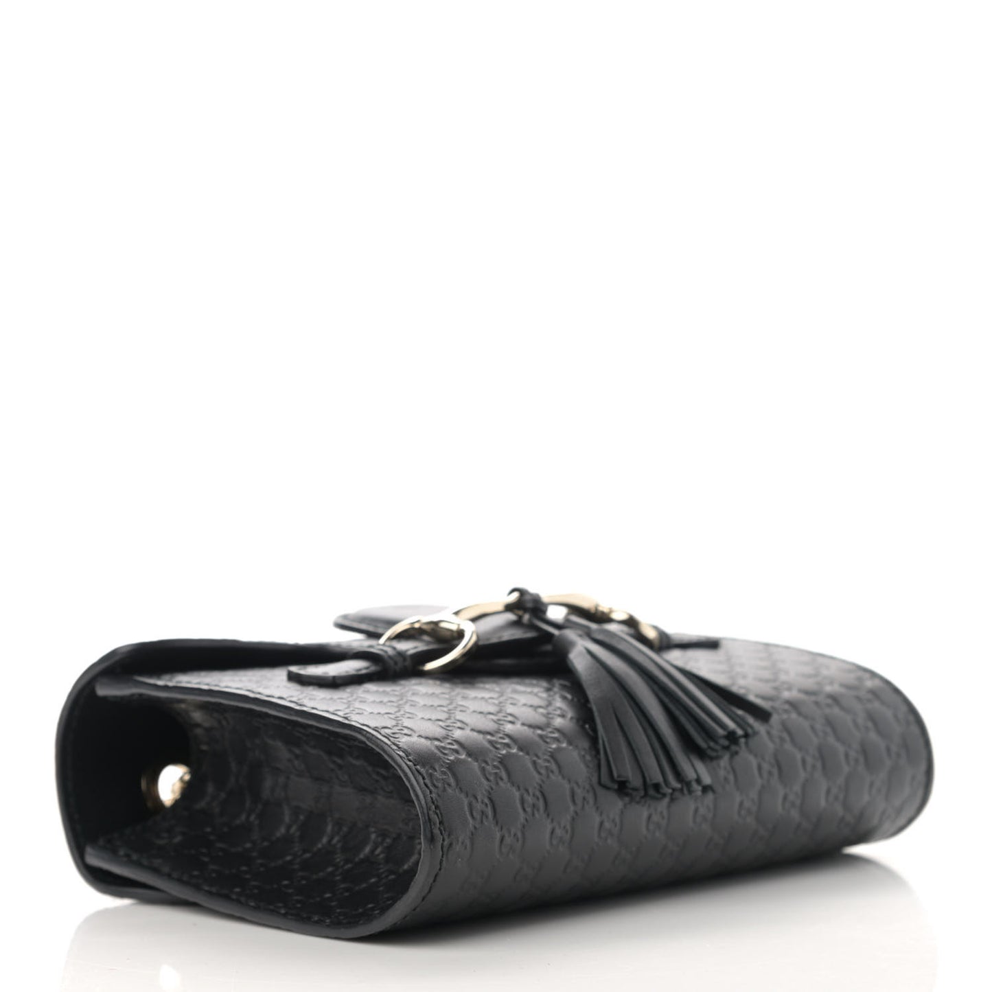 Microguccissima Mini Emily Shoulder Bag Black