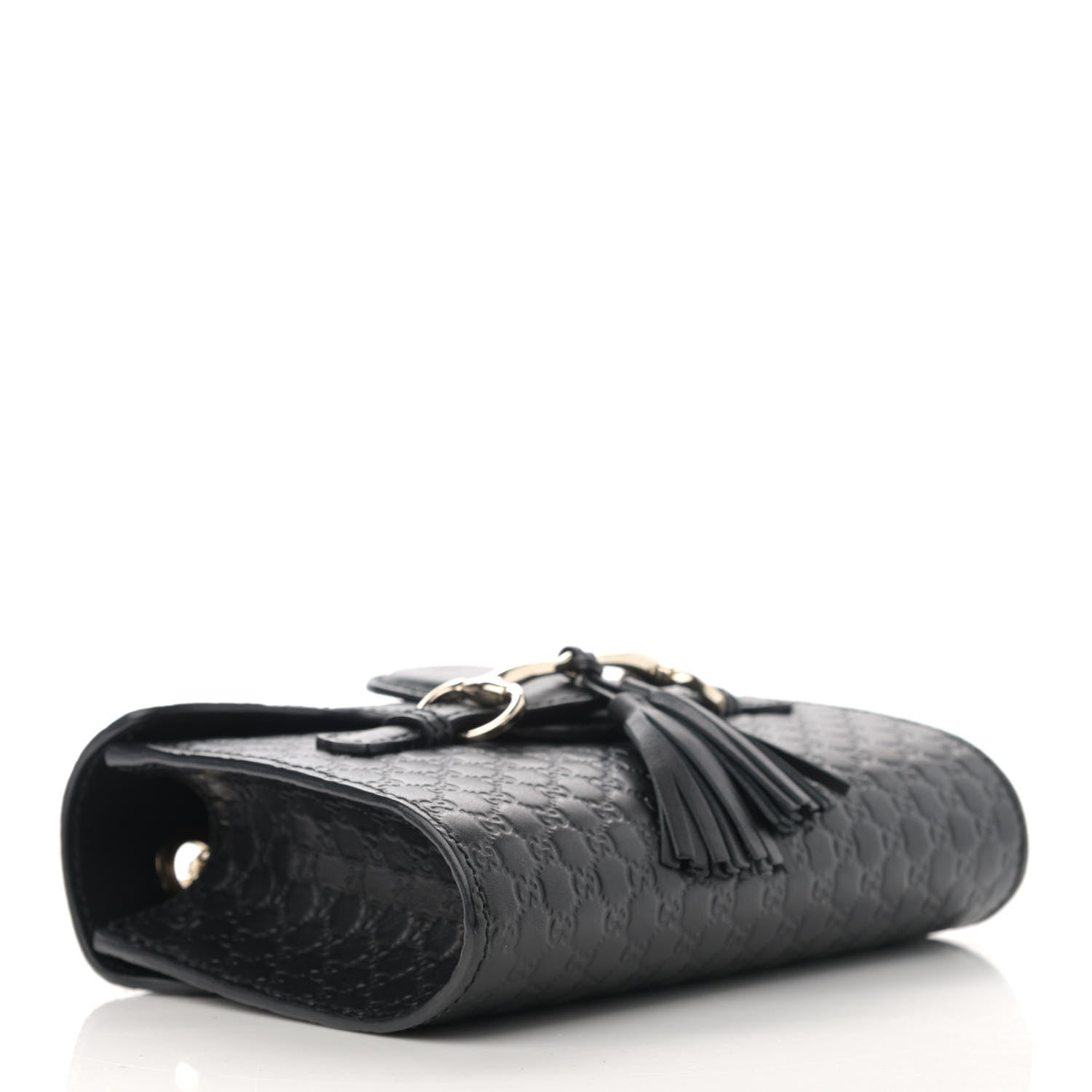 Gucci Microguccissima Mini Emily Shoulder Bag Black 4 of 12