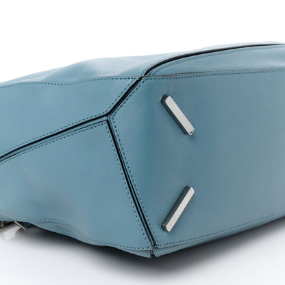 Loewe Calfskin Medium Puzzle Bag Stone Blue 10 of 11