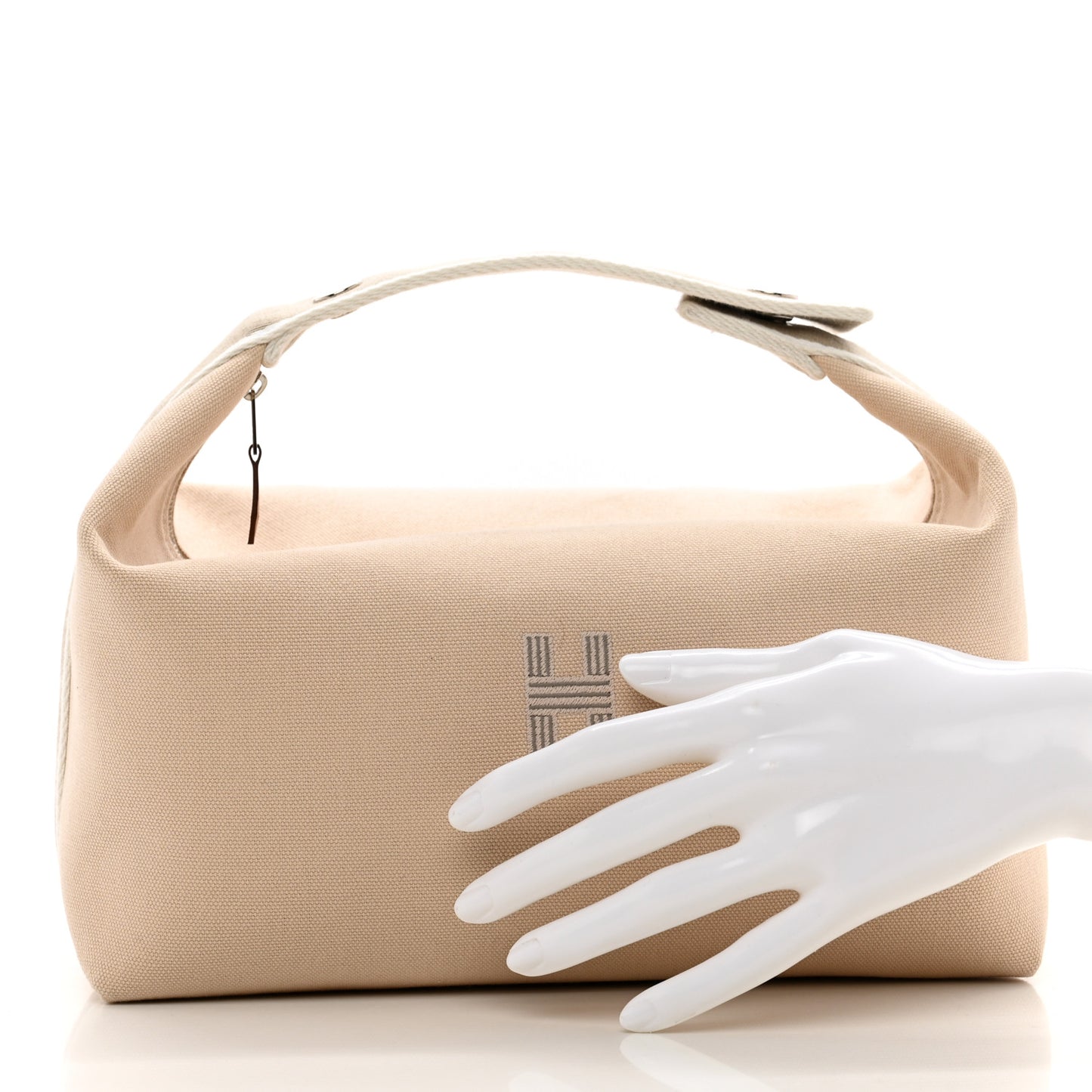 Canvas Large Bride-A-Brac Pouch Natural