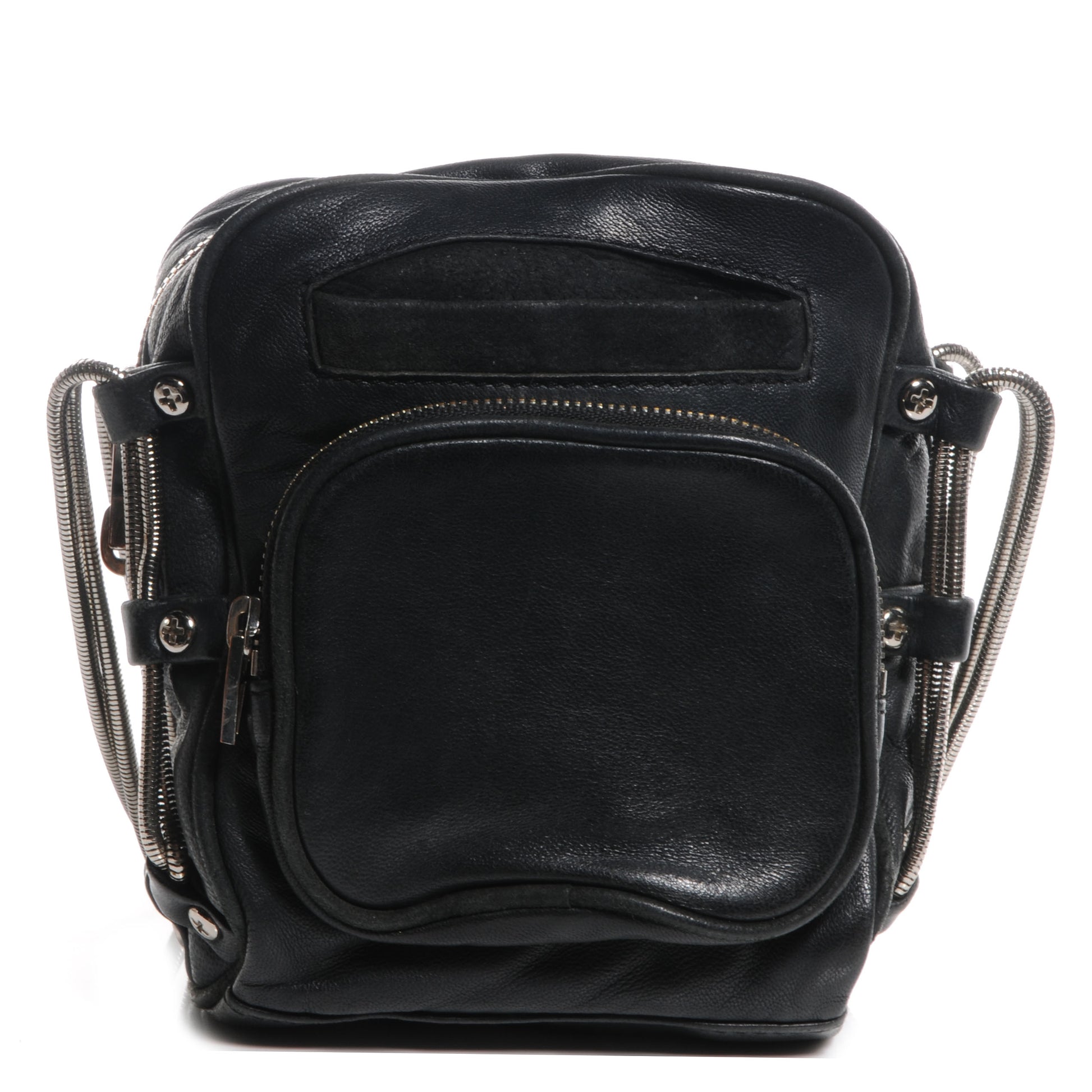 Alexander Wang Lambskin Mini Brenda Chain Camera Bag Black 1 of 7