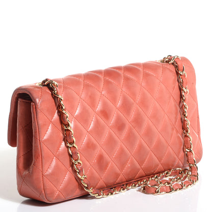 Chanel Lambskin Quilted East West Flap Pink 3 of 8