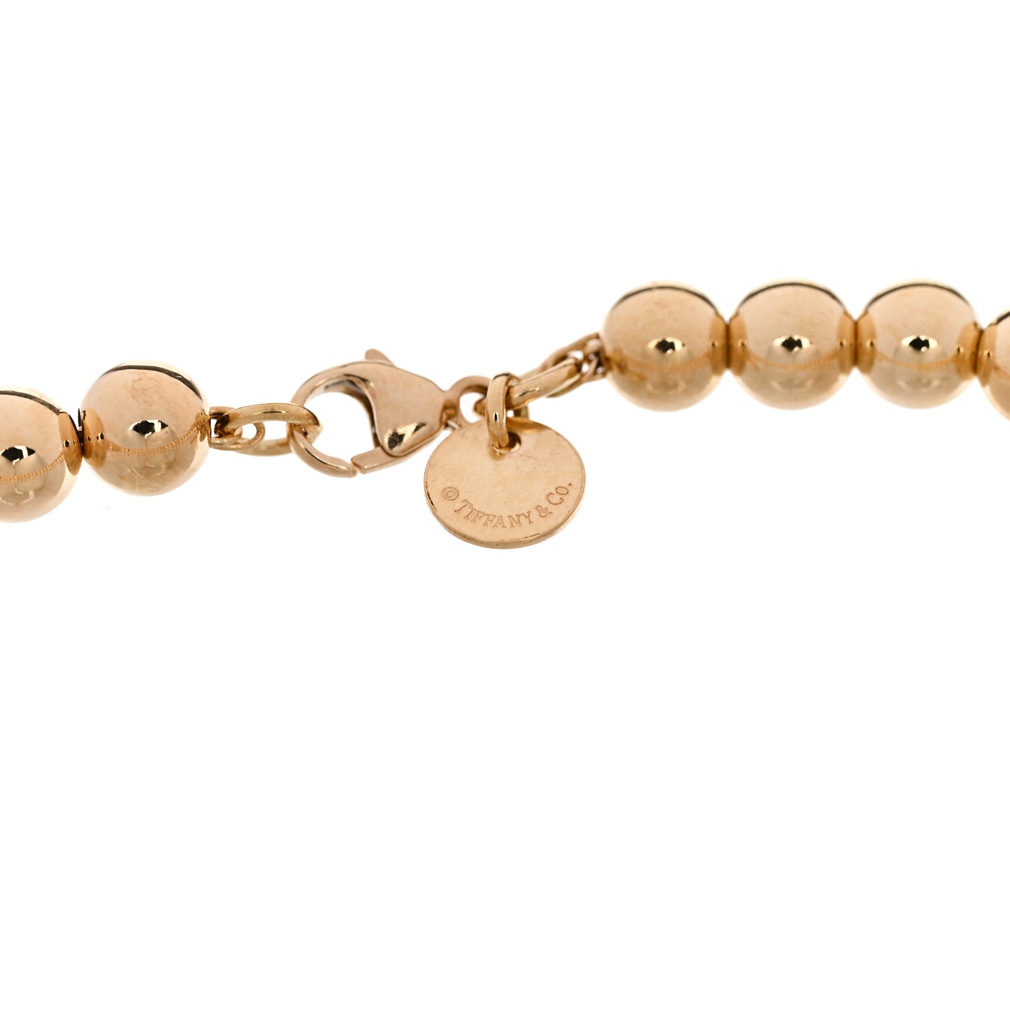 18K Yellow Gold 5mm HardWear Ball Beaded Bracelet