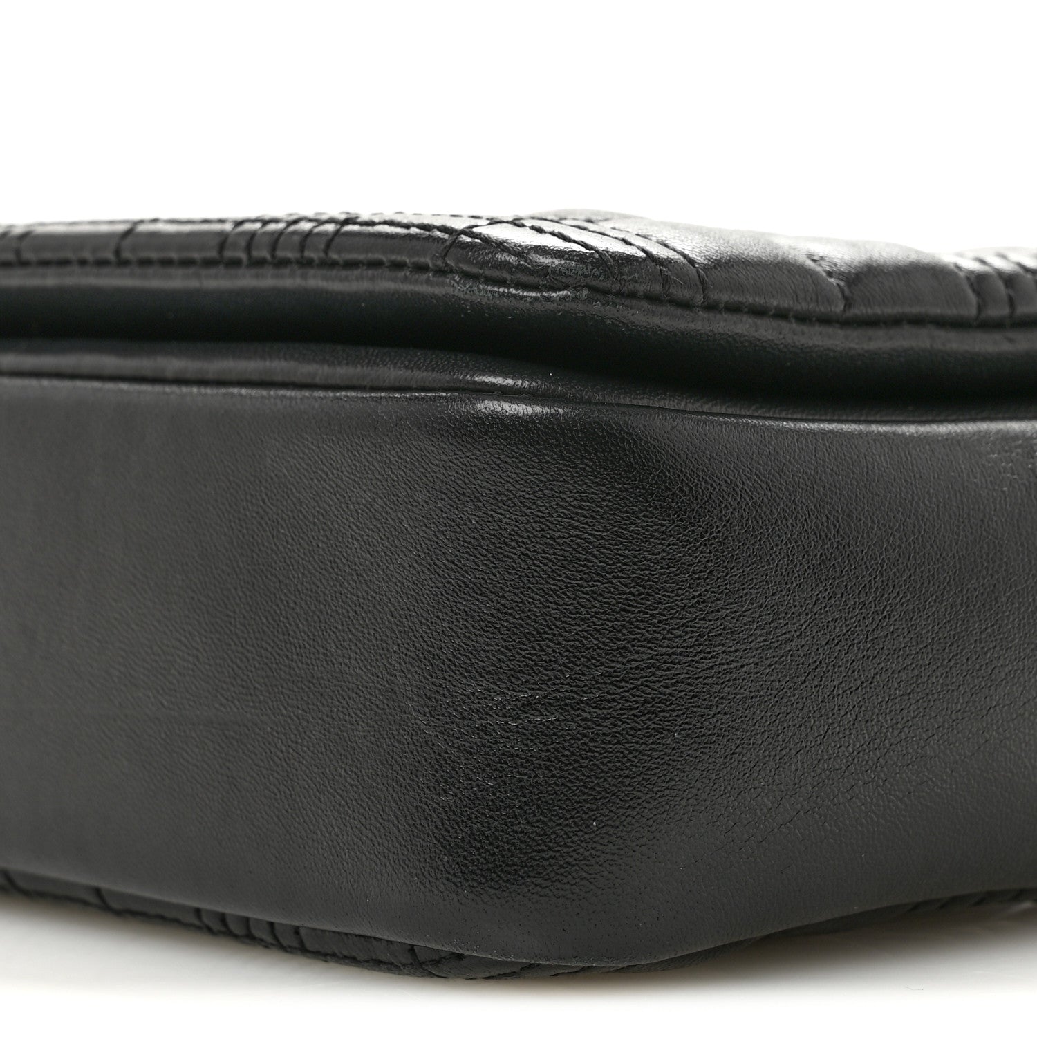 Burberry Lambskin Quilted Small Lola Bag Black 10 of 14
