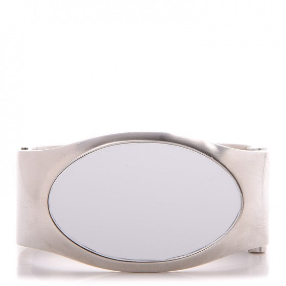 Metal CC Mirror Cuff Silver