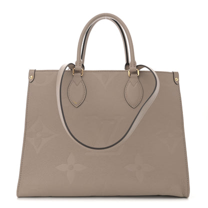Louis Vuitton Empreinte Monogram Giant Onthego MM Tourterelle 1 of 12