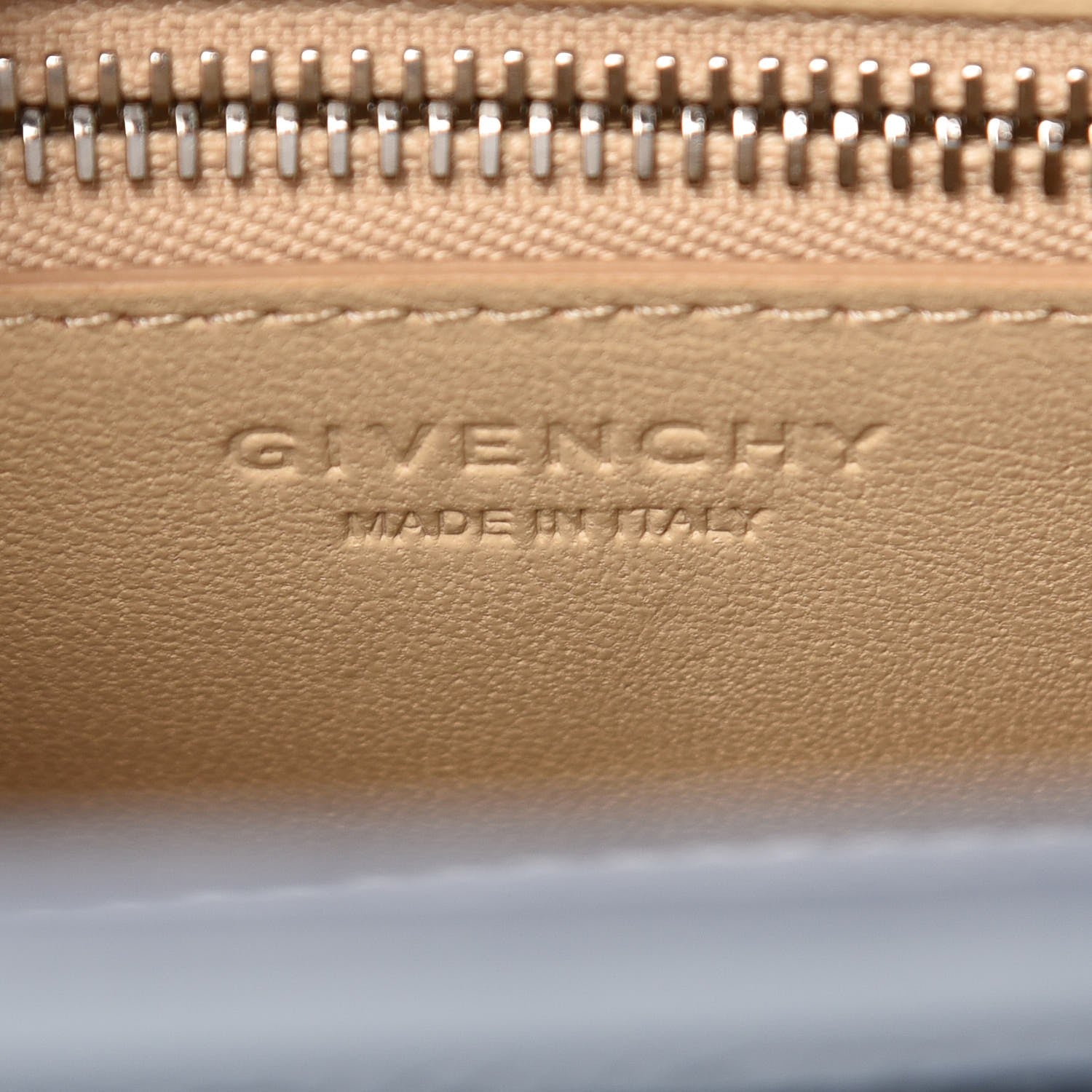 Givenchy Grained Calfskin Mini Horizon Satchel Pale Blue 6 of 15