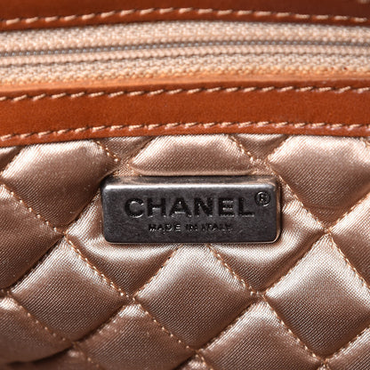 Chanel Calfskin CC Bowler Light Brown 6 of 10