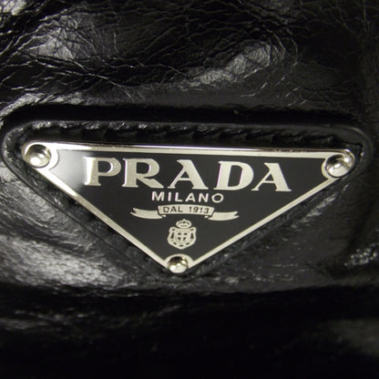 Prada Vitello Shine Hobo Black 11 of 11