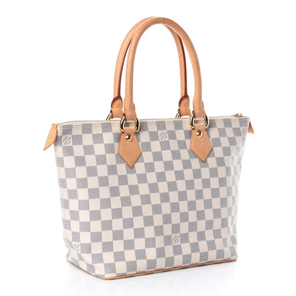 Louis Vuitton Damier Azur Saleya PM 3 of 9