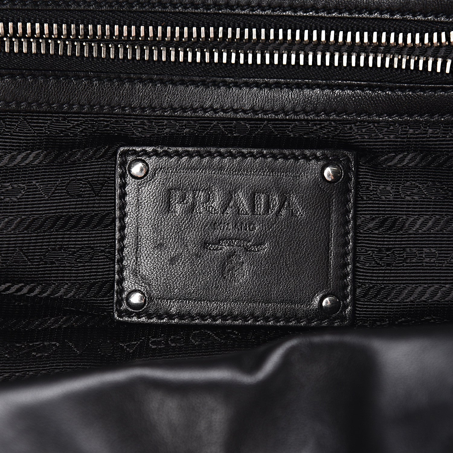 Prada Lace Pizzo S Bowler Black 6 of 12